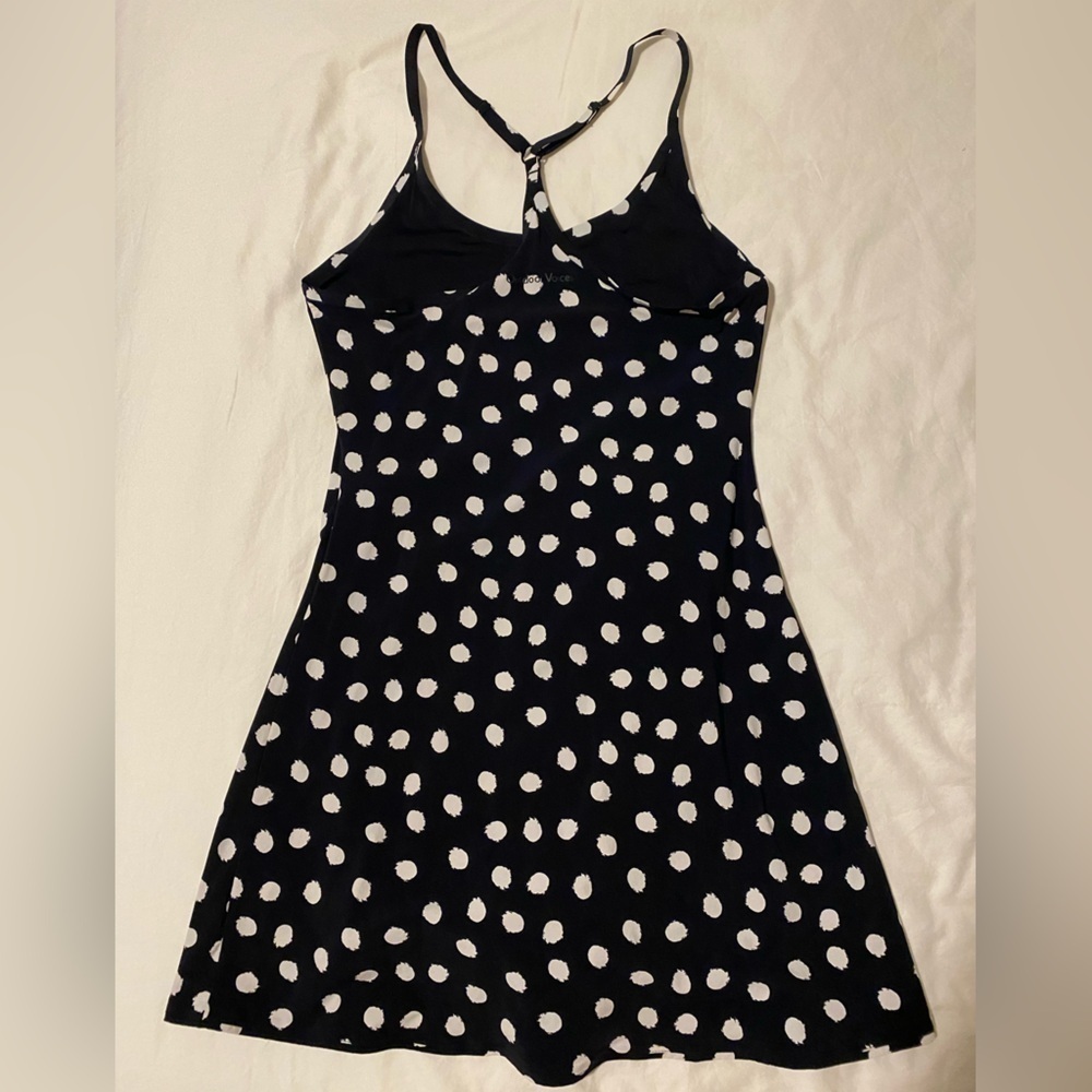 Outdoor Voices Exercise Dress - Black and White Polka Dot - Size Small - Picture 5 of 6